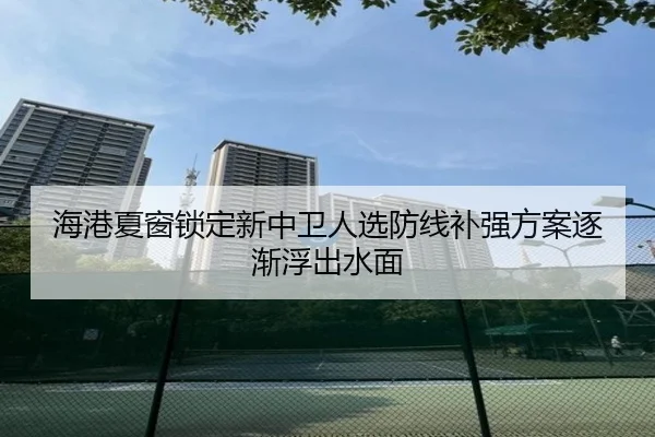 海港夏窗锁定新中卫人选防线补强方案逐渐浮出水面