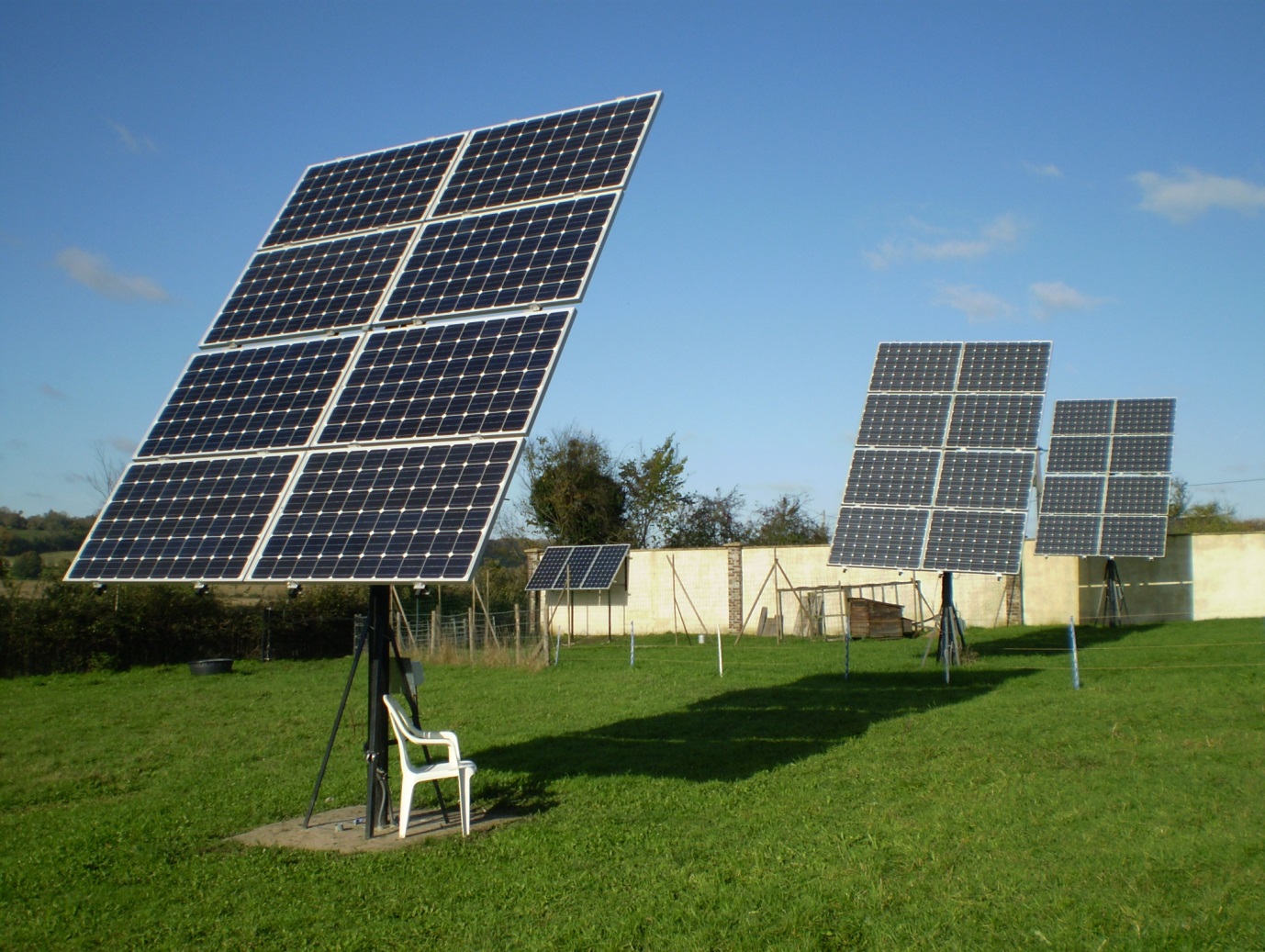 5kw stand alone solar system today.