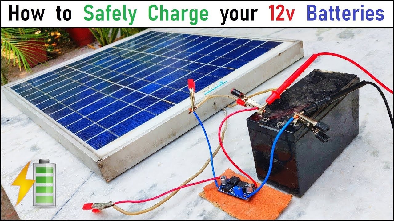 3 volt solar battery charger