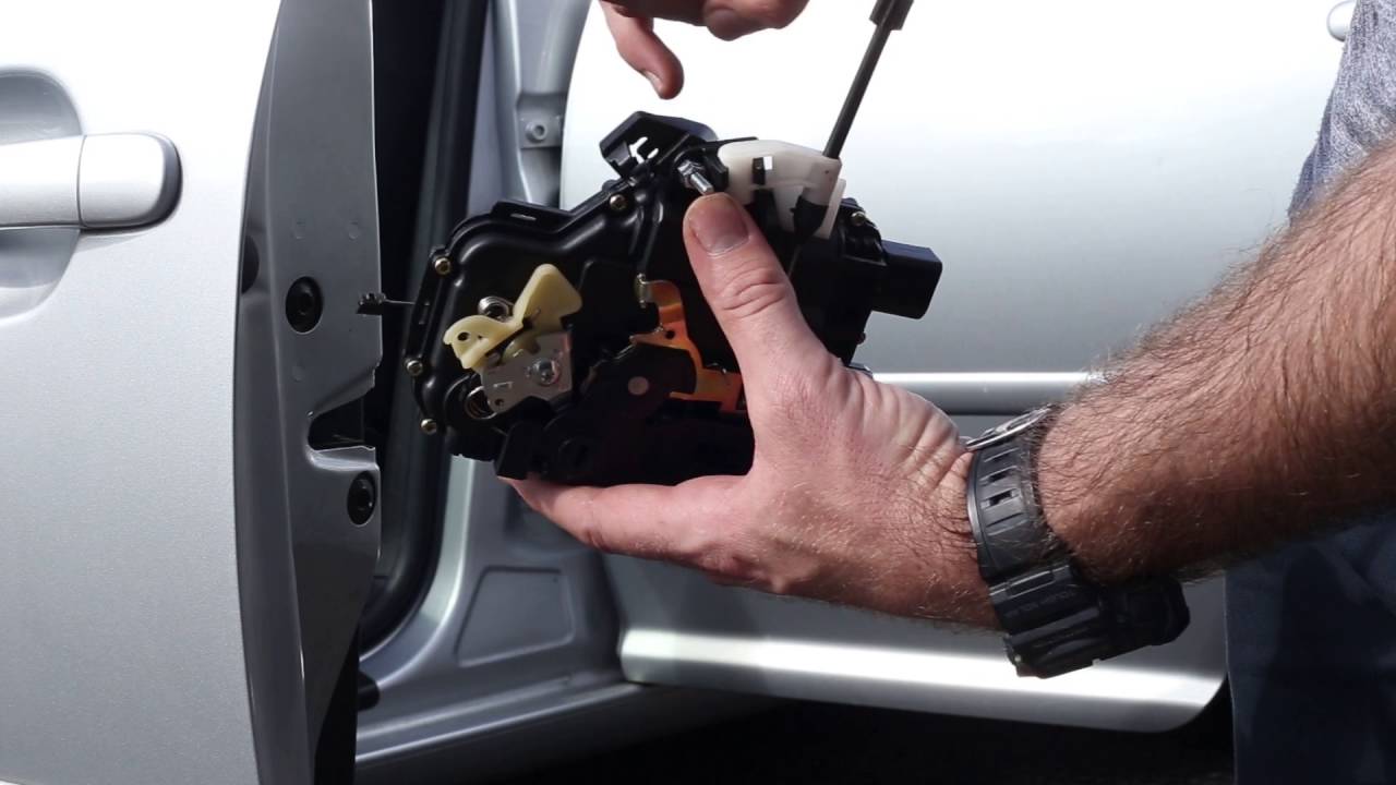 Mazda Door Locking Mechanism